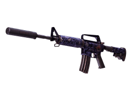 M4A1-S | Black Lotus (Battle-Scarred)