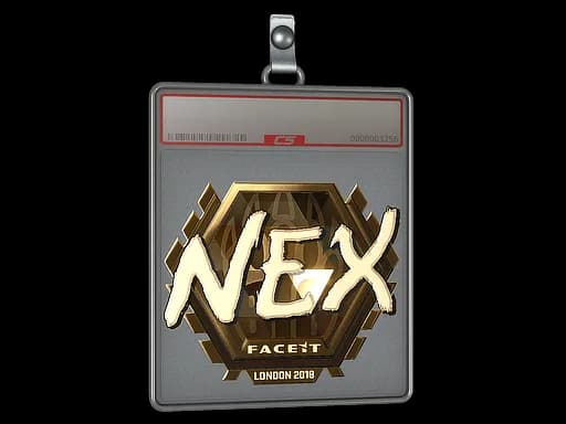 Sticker Slab | nex (Gold) | London 2018