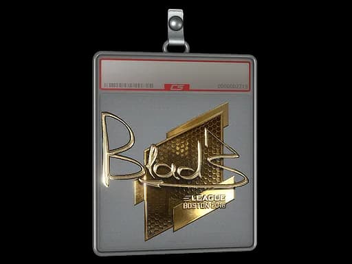 Sticker Slab | B1ad3 (Gold) | Boston 2018