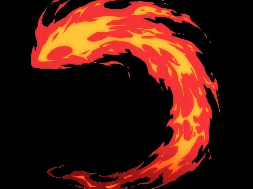 Sticker | Scorch Loop (Reverse)