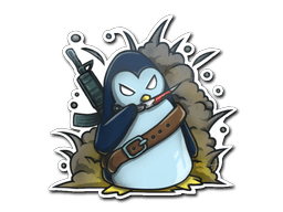 Sticker | War Penguin