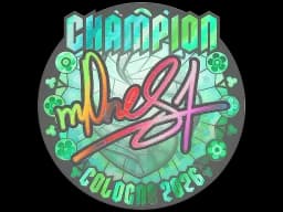 Sticker | m0NESY (Holo, Champion) | Cologne 2026