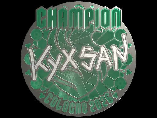 Sticker | kyxsan (Foil, Champion) | Cologne 2026