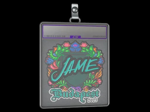 Sticker Slab | Jame (Embroidered) | Budapest 2025