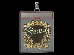 Sticker Slab | Mercury (Gold) | Budapest 2025