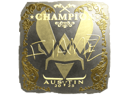 Sticker | FlameZ (Gold, Champion) | Austin 2025