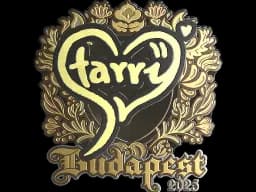 Sticker | Starry (Gold) | Budapest 2025