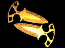 ★ StatTrak™ Shadow Daggers | Tiger Tooth (Factory New)