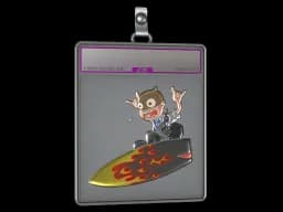 Sticker Slab | Blaze Surf K (Foil)