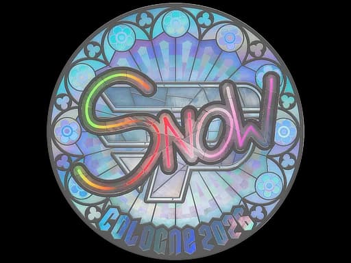 Sticker | snow (Holo) | Cologne 2026