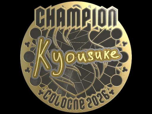 Sticker | kyousuke (Gold, Champion) | Cologne 2026