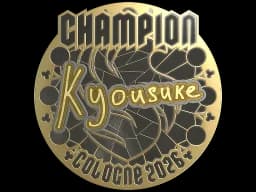 Sticker | kyousuke (Gold, Champion) | Cologne 2026