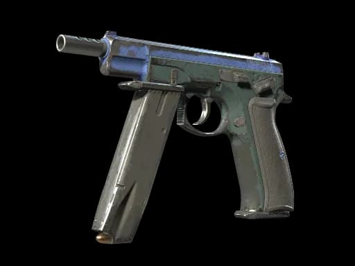 CZ75-Auto | Indigo (Battle-Scarred)