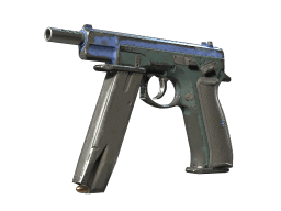 CZ75-Auto | Indigo (Battle-Scarred)