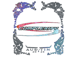Sticker | Complexity Gaming (Holo) | Austin 2025