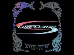 Sticker | Complexity Gaming (Holo) | Austin 2025