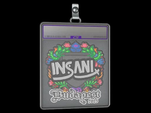 Sticker Slab | insani (Embroidered) | Budapest 2025