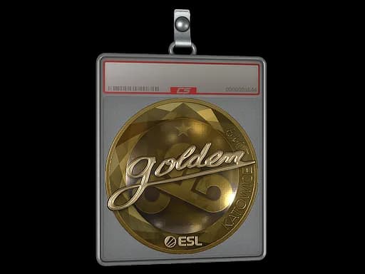 Sticker Slab | Golden (Gold) | Katowice 2019