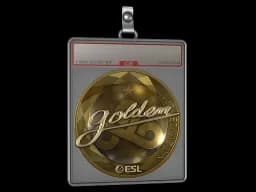 Sticker Slab | Golden (Gold) | Katowice 2019