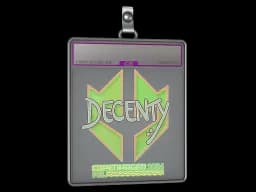 Sticker Slab | decenty (Holo) | Copenhagen 2024