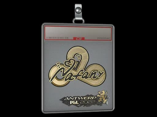 Sticker Slab | nafany (Gold) | Antwerp 2022