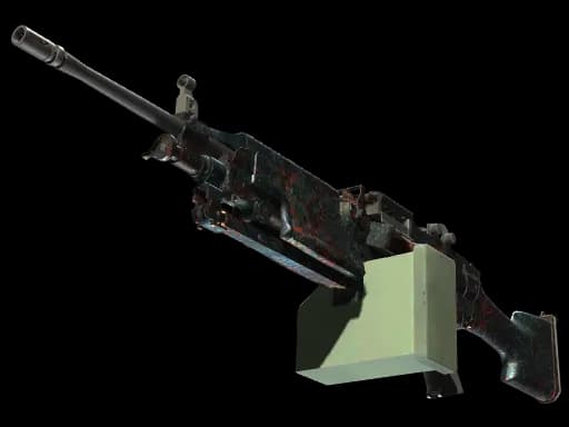 StatTrak™ M249 | Magma (Battle-Scarred)