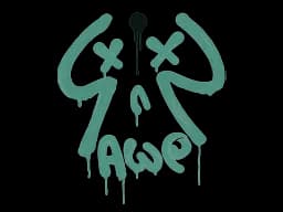 Sealed Graffiti | Recoil AWP (Frog Green)