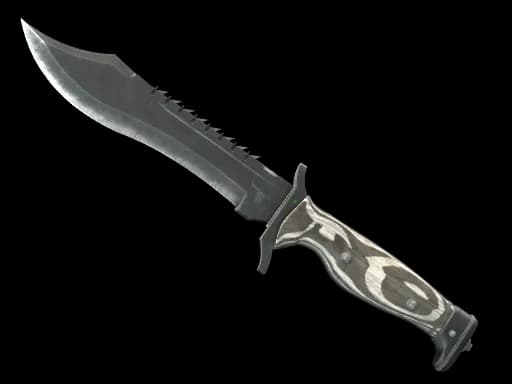 ★ Bowie Knife | Black Laminate (Minimal Wear)