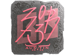 Sticker | zorte (Foil) | Austin 2025