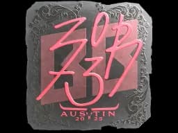 Sticker | zorte (Foil) | Austin 2025