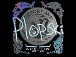 Sticker | Plopski (Holo) | Austin 2025
