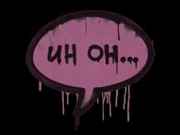 Sealed Graffiti | Uh Oh (Princess Pink)