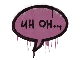 Sealed Graffiti | Uh Oh (Princess Pink)