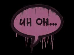 Sealed Graffiti | Uh Oh (Princess Pink)