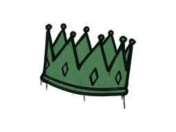 Sealed Graffiti | King Me (Jungle Green)