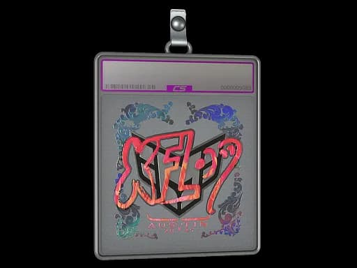 Sticker Slab | xfl0ud (Holo) | Austin 2025