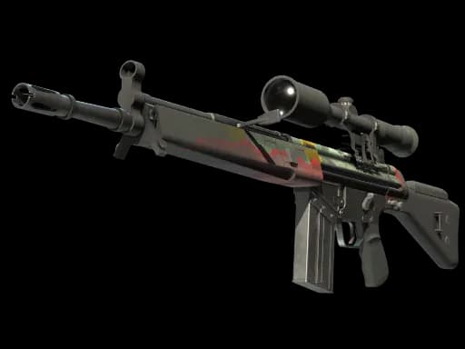StatTrak™ G3SG1 | Keeping Tabs (Battle-Scarred)