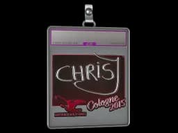 Sticker Slab | chrisJ (Foil) | Cologne 2015