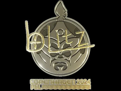 Sticker | bLitz (Gold) | Copenhagen 2024