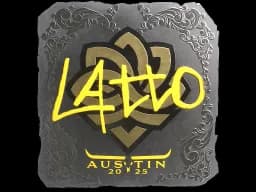 Sticker | latto (Foil) | Austin 2025