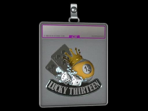 Sticker Slab | Lucky 13 (Foil)