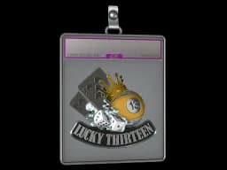 Sticker Slab | Lucky 13 (Foil)