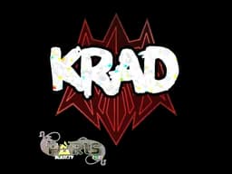 Sticker | Krad (Glitter) | Paris 2023