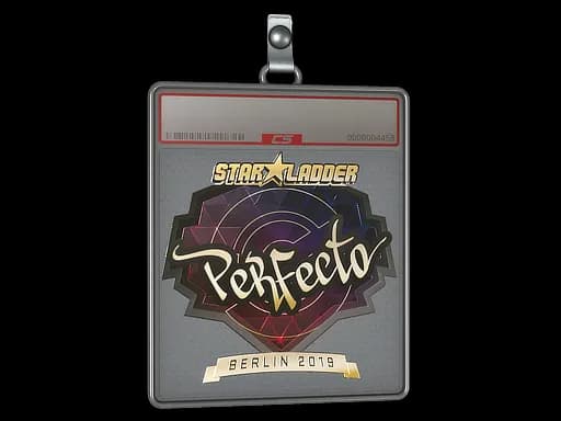 Sticker Slab | Perfecto (Gold) | Berlin 2019