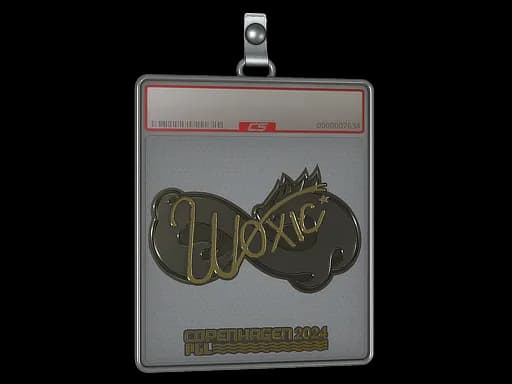 Sticker Slab | woxic (Gold) | Copenhagen 2024