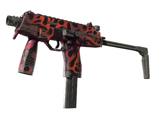 StatTrak™ MP9 | Ruby Poison Dart (Field-Tested)