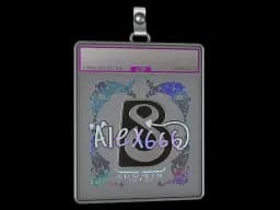 Sticker Slab | alex666 (Holo) | Austin 2025