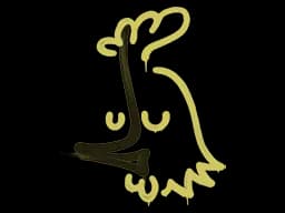 Sealed Graffiti | Recoil AK-47 (Tracer Yellow)