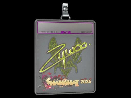 Sticker Slab | ZywOo (Holo) | Shanghai 2024