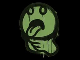 Sealed Graffiti | Choke (Battle Green)